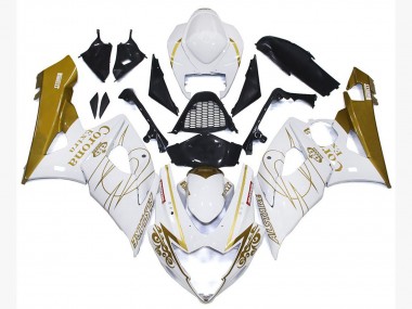 Gold Glänzend Corona Benutzerdefiniert 05-06 Suzuki GSXR 1000 Verkleidung