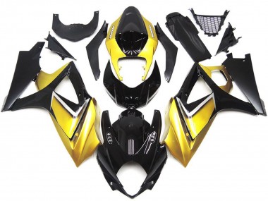 Goldgelb Benutzerdefiniert OEM-Stil 07-08 Suzuki GSXR 1000 Verkleidung