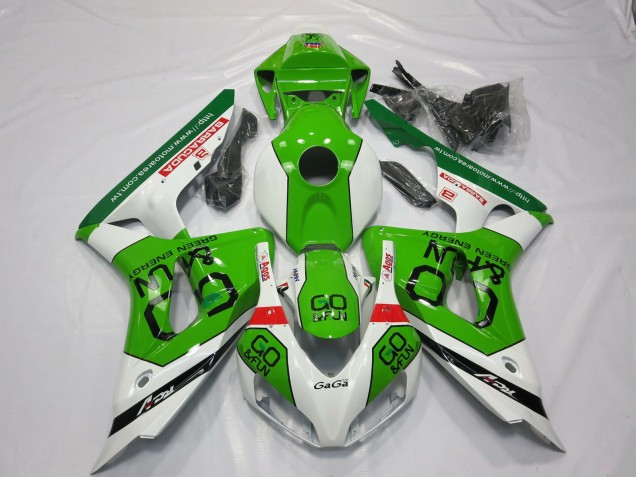 Grün & Weiß 06-07 Honda CBR1000RR Verkleidung Grün & Weiß 06-07 Honda CBR1000RR Verkleidung