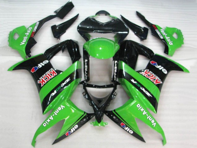 Grün Elf 08-10 Kawasaki ZX10R Verkleidung Grün Elf 08-10 Kawasaki ZX10R Verkleidung