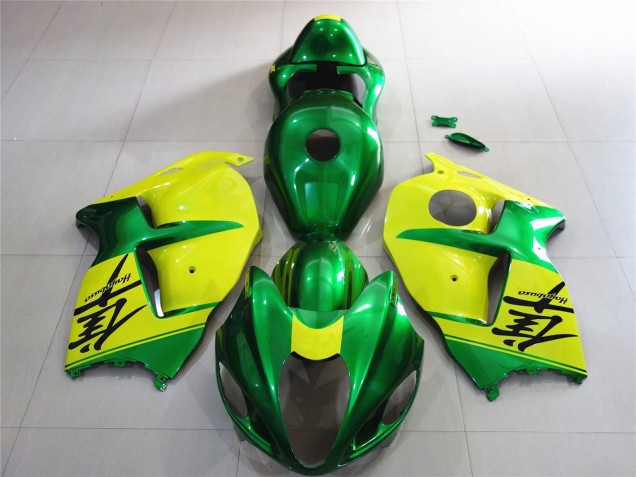 Grün & Gelb 97-07 Suzuki GSXR 1300 Verkleidung Grün & Gelb 97-07 Suzuki GSXR 1300 Verkleidung