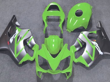 Grün & Matt Silber 01-03 Honda CBR600 F4i Verkleidung