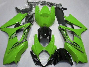Grün OEM-Stil 07-08 Suzuki GSXR 1000 Verkleidung