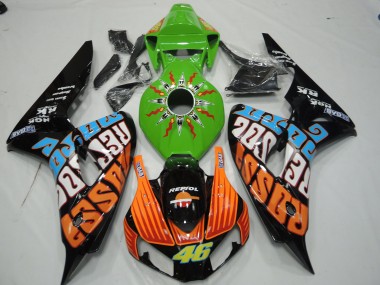 Grün Rossi 06-07 Honda CBR1000RR Verkleidung