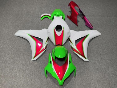 Grün & Rot Glänzend 08-11 Honda CBR1000RR Verkleidung
