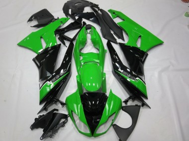 Grün Schwarz 09-12 Kawasaki ZX6R Verkleidung