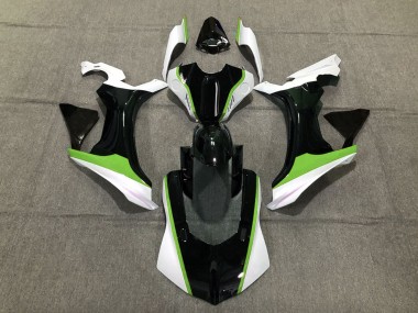 Grün Schwarz & Weiß 15-19 Yamaha R1 Verkleidung