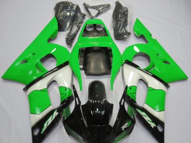 Grün Weiß & Schwarz 98-02 Yamaha R6 Verkleidung