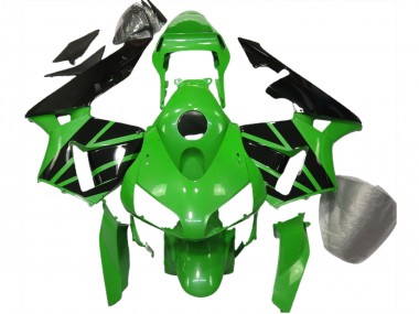 Grün Schwarz Ohne Aufkleber 03-04 Honda CBR600RR Verkleidung