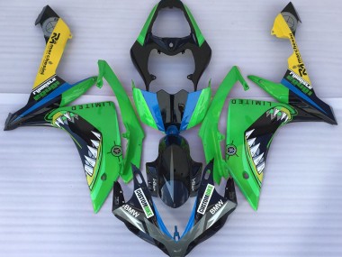 Grüner Hai 07-08 Yamaha R1 Verkleidung
