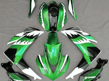 Grüner Hai 15-18 Yamaha R3 Verkleidung