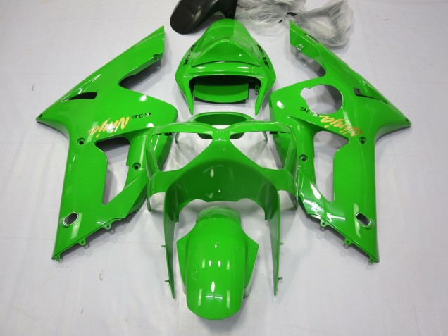 Grüner Ninja 03-04 Kawasaki ZX6R Verkleidung Grüner Ninja 03-04 Kawasaki ZX6R Verkleidung