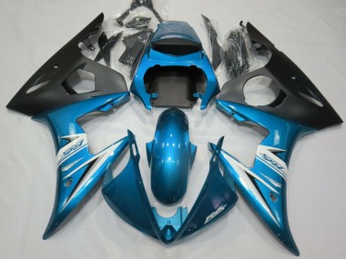 Hellblau & Weiß 03-04 Yamaha R6 Verkleidung