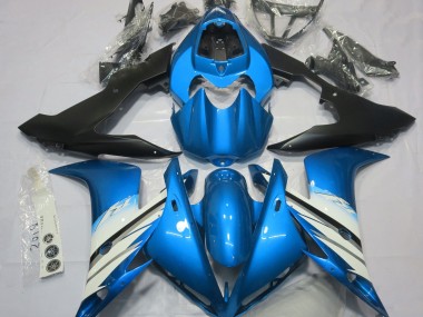 Hellblau & Weiß 04-06 Yamaha R1 Verkleidung