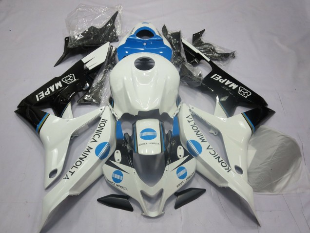 Hellblau Konica Minolta 07-08 Honda CBR600RR Verkleidung Hellblau Konica Minolta 07-08 Honda CBR600RR Verkleidung