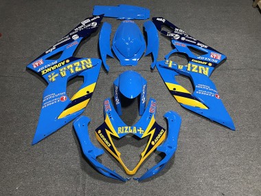 Hellblau Rizla 05-06 Suzuki GSXR 1000 Verkleidung