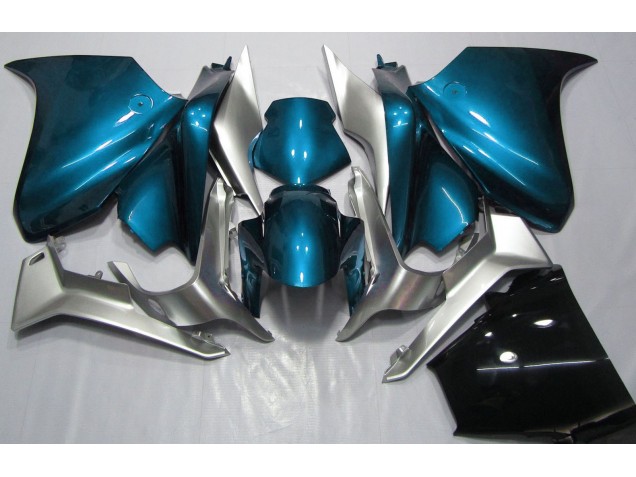 Hellblau & Silber 10-13 Honda VFR1200 Verkleidung