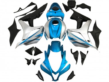 Hellblau & Silber OEM Stil 07-08 Honda CBR600RR Verkleidung