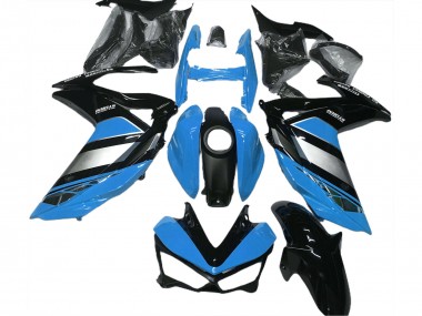 Hellblau Yamalube 15-18 Yamaha R3 Verkleidung