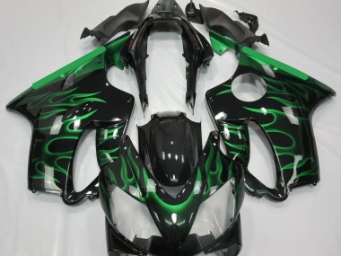 Hellgrün Flamme 04-07 Honda CBR600 F4i Verkleidung