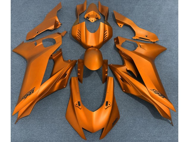 Hellorange Matt 17-21 Yamaha R6 Verkleidung Hellorange Matt 17-21 Yamaha R6 Verkleidung