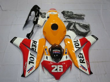 Hellorange Repsol 08-11 Honda CBR1000RR Verkleidung