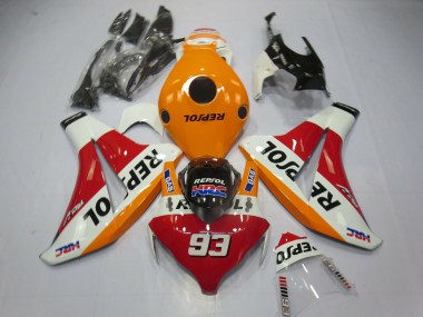 Hellorange Repsol 93 08-11 Honda CBR1000RR Verkleidung