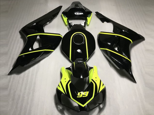 High Viz & Schwarz Cbr 06-07 Honda CBR1000RR Verkleidung High Viz & Schwarz Cbr 06-07 Honda CBR1000RR Verkleidung