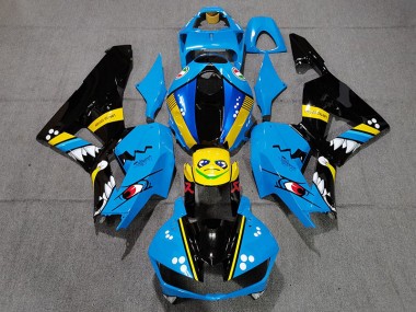 Himmelblau Custom 13-23 Honda CBR600RR Verkleidung