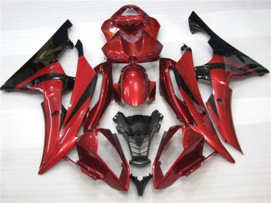 Kastanienbraun Schwarz 08-16 Yamaha R6 Verkleidung