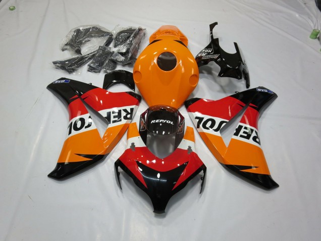 Klassisches Repsol Stildesign 08-11 Honda CBR1000RR Verkleidung Klassisches Repsol Stildesign 08-11 Honda CBR1000RR Verkleidung