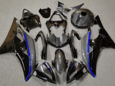 Kohlefaser & Blau 08-16 Yamaha R6 Verkleidung