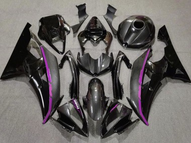 Kohlefaser & Pink 08-16 Yamaha R6 Verkleidung