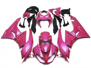 Kräftiges Glanzrosa 09-12 Kawasaki ZX6R Verkleidung