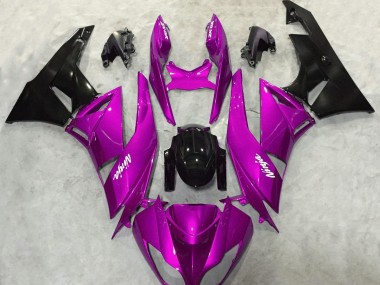 Kräftiges Pink Glänzend 09-12 Kawasaki ZX6R Verkleidung