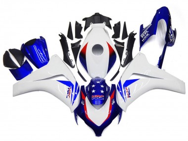 Leuchtend Blauer Stern 08-11 Honda CBR1000RR Verkleidung