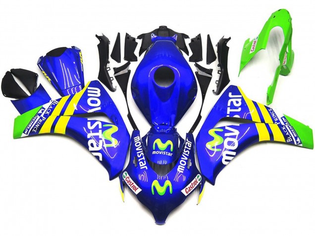 Leuchtend Movistar 08-11 Honda CBR1000RR Verkleidung