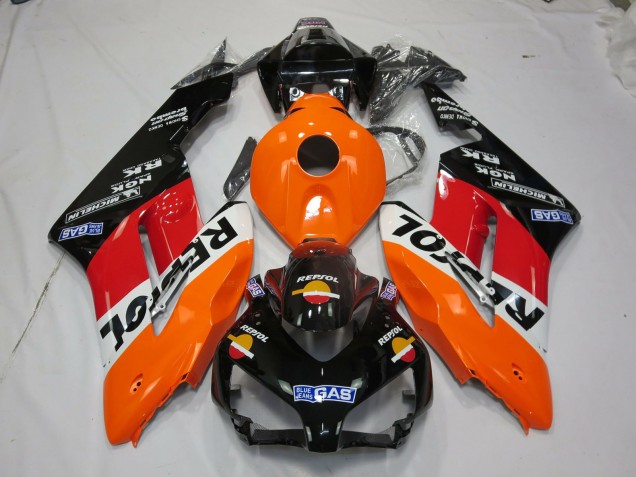 Leuchtend Repsol Mit Logos 04-05 Honda CBR1000RR Verkleidung Leuchtend Repsol Mit Logos 04-05 Honda CBR1000RR Verkleidung