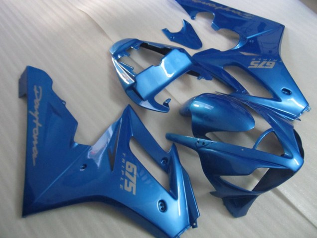 Leuchtendes Blau 06-08 Triumph Daytona 675 Verkleidung Leuchtendes Blau 06-08 Triumph Daytona 675 Verkleidung