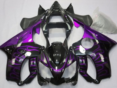 Lila Flamme 01-03 Honda CBR600 F4i Verkleidung