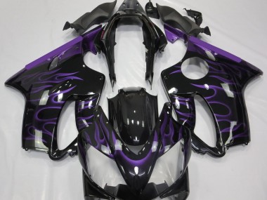 Lila Flamme 04-07 Honda CBR600 F4i Verkleidung