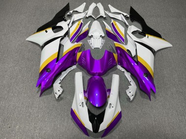 Lila-Gelber Glanz 17-21 Yamaha R6 Verkleidung