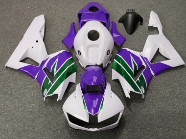 Lila & Glänzendes Grün 13-23 Honda CBR600RR Verkleidung