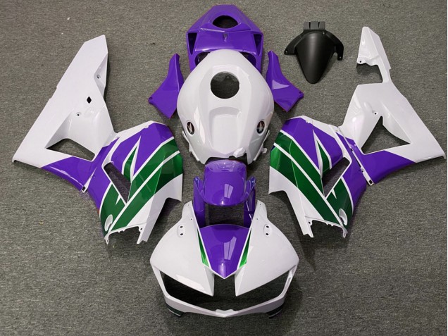 Lila & Glänzendes Grün 13-23 Honda CBR600RR Verkleidung Lila & Glänzendes Grün 13-23 Honda CBR600RR Verkleidung