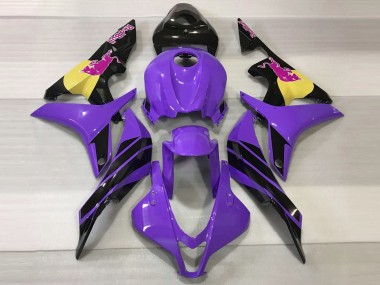 Lila & Rosa Stier 07-08 Honda CBR600RR Verkleidung