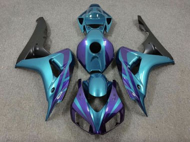 Lila & Smaragd 06-07 Honda CBR1000RR Verkleidung