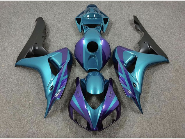 Lila & Smaragd 06-07 Honda CBR1000RR Verkleidung Lila & Smaragd 06-07 Honda CBR1000RR Verkleidung