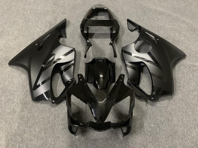 Matt & Glänzend Schwarz 01-03 Honda CBR600 F4i Verkleidung Matt & Glänzend Schwarz 01-03 Honda CBR600 F4i Verkleidung