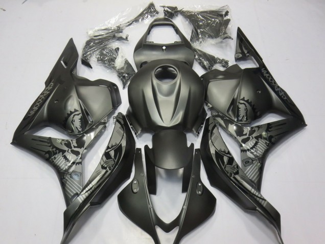 Matt Grau 09-12 Honda CBR600RR Verkleidung Matt Grau 09-12 Honda CBR600RR Verkleidung