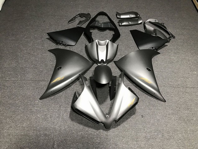Matt Grau 12-14 Yamaha R1 Verkleidung Matt Grau 12-14 Yamaha R1 Verkleidung